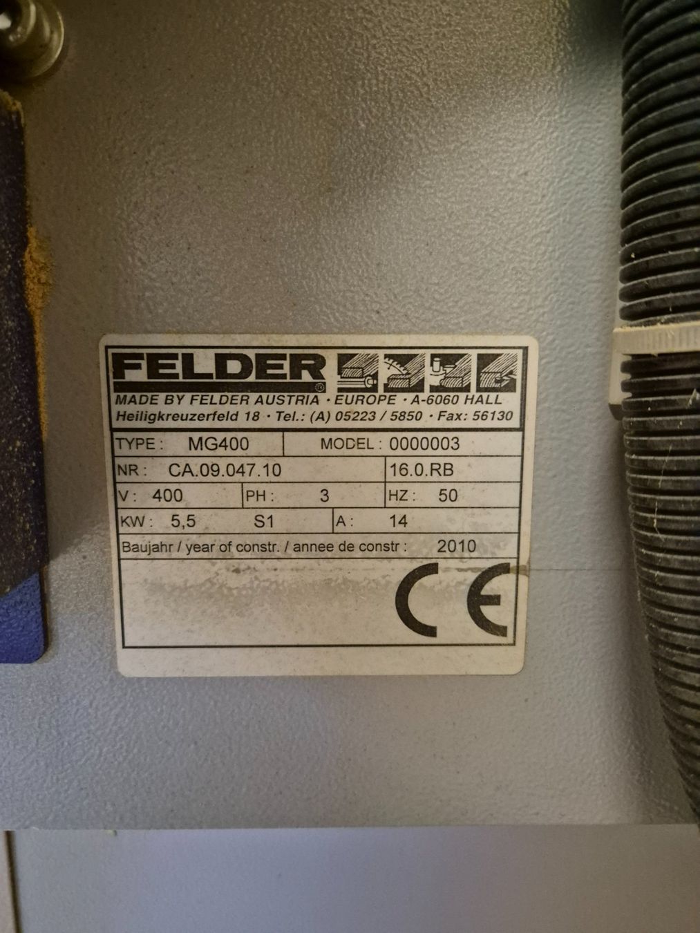 Toutes les machines: Kantenleimmaschine Felder G400 – D'occasion à Walterswil BE par gwerder5720 4