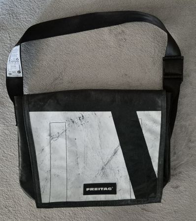 Freitag Tasche schwarz/ weiss