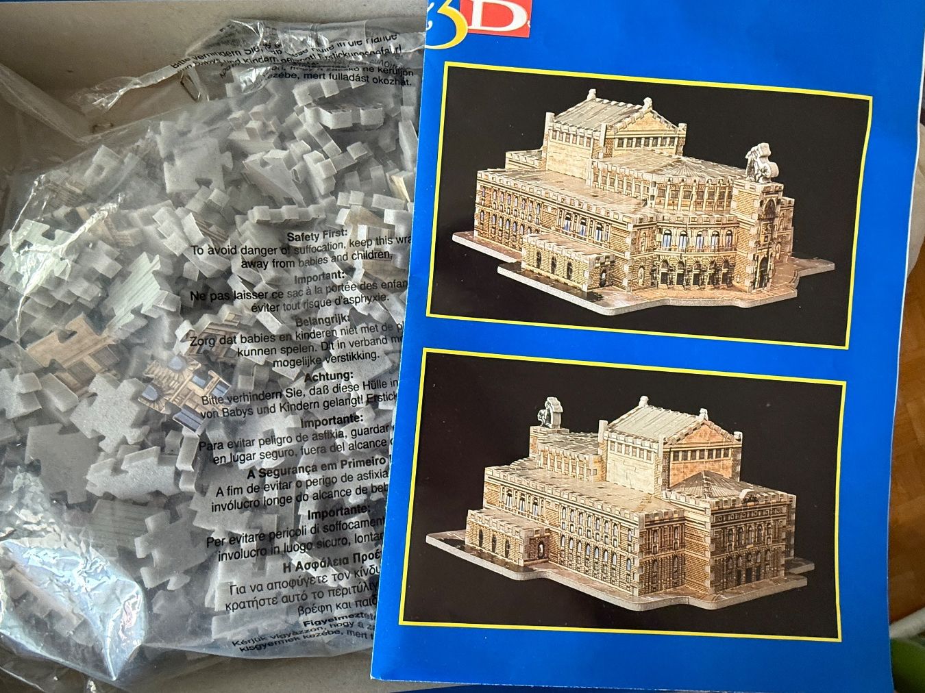 Puzzle: 3D Puzzle von MB Semper Oper – Nuovo e nell'imballaggio originale da Rüti ZH venduto da Meke 1