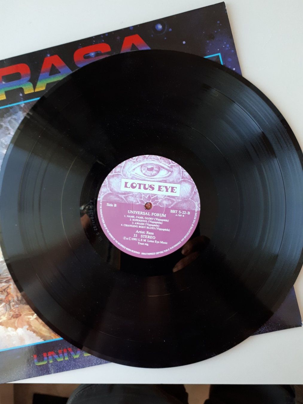 Dischi in vinile: Schallplatte RASA - UNIVERSAL FORUM LP – Usato da Seewen SZ venduto da SuperpumaDisplayTeam 6