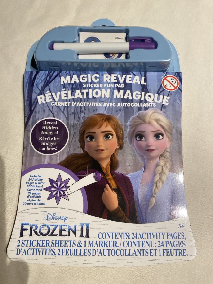 Disney Giocattoli: Frozen 2 Magic Reveal Sticker Activity Pad New – Nuovo e nell'imballaggio originale da Buttikon SZ venduto da Maxwelltime