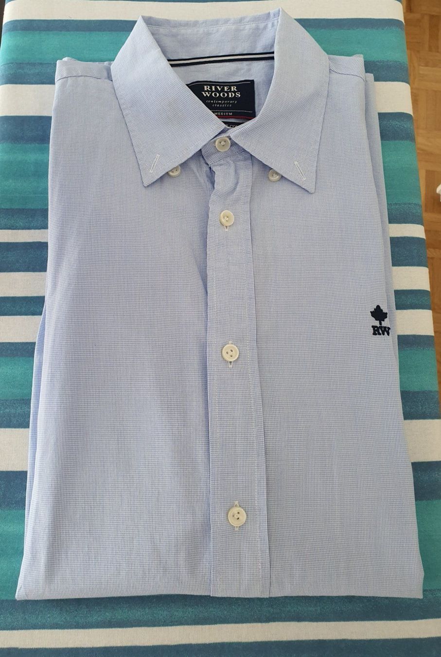 Camicie: Chemise RiverWoods M bleue – Usato da Genève venduto da ant_5hwp