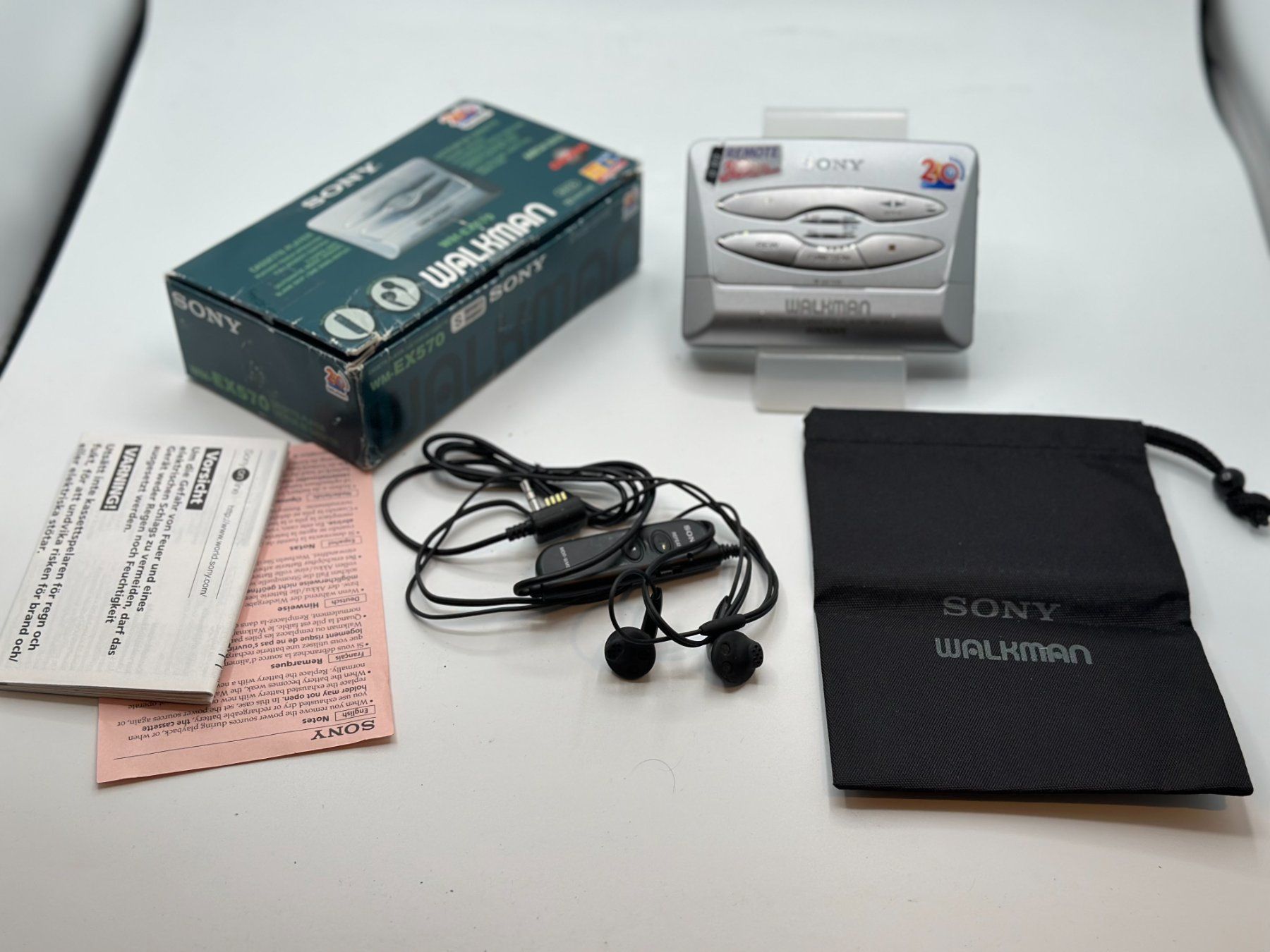 Panasonic Lettore multimediale portatile: Sony WM-EX570 Walkman Engine WORKING BUT not read Cassette – Difettoso da Genève venduto da inc_9vgv 1