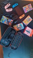 Nintendo Switch Konsole Set mit 4 Spielen und Zubehör