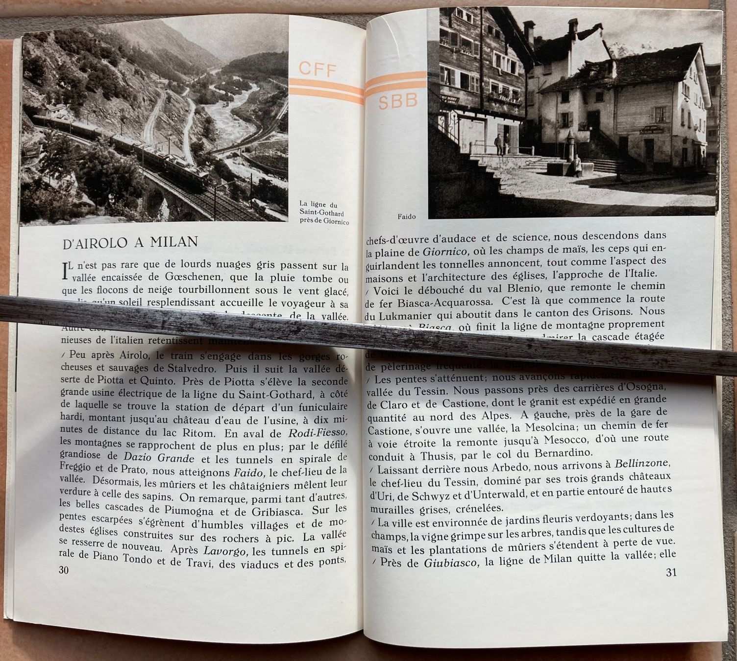 Libri: La ligne électrique du St. Gothard - 1931 – Usato da Versoix venduto da HELVETICA_1 6
