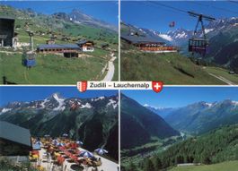 Lauchernalp - Zudili und Luftseilbahn  VS  im Lötschental