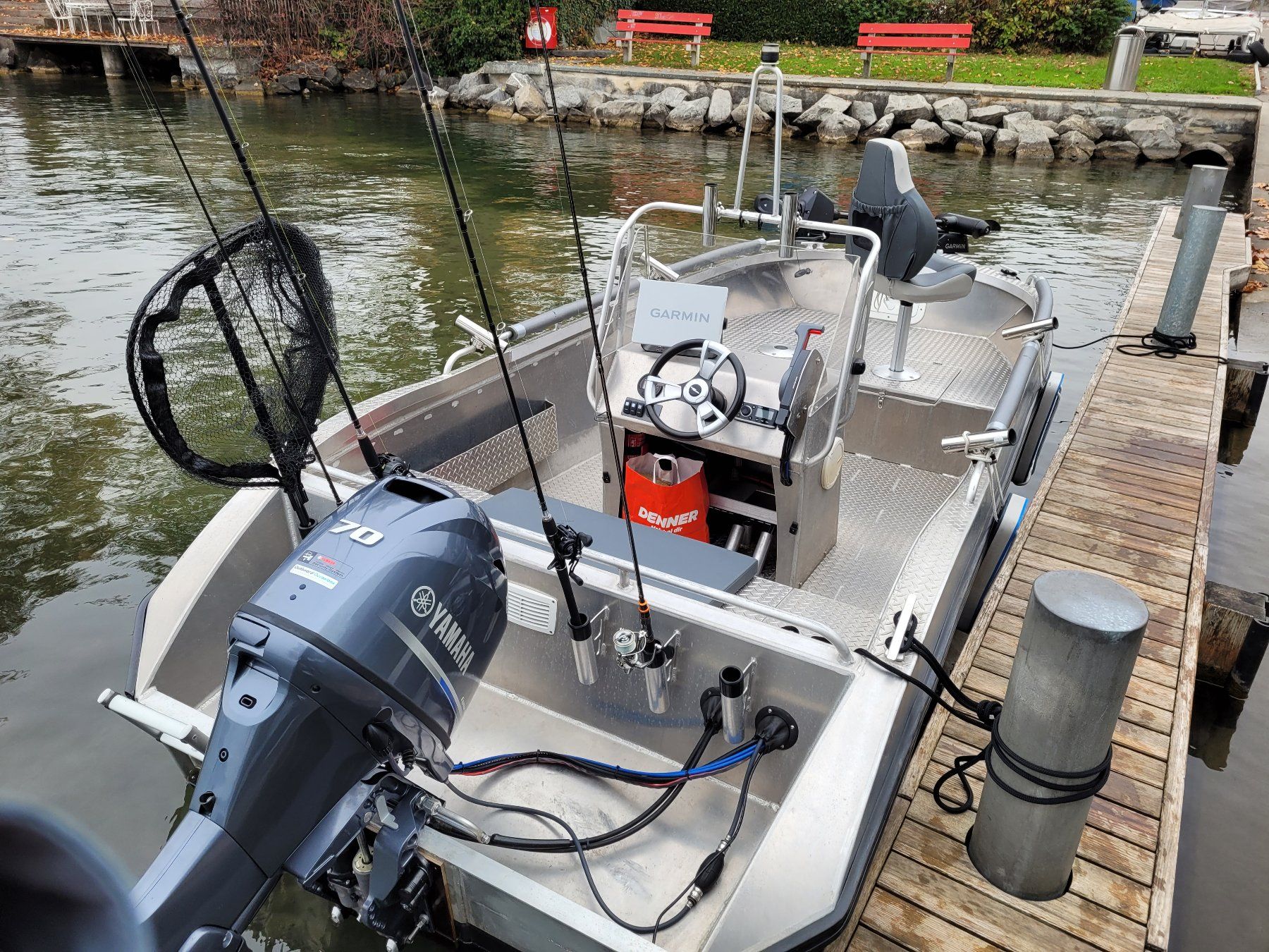 Barche: Fischerboot Kaasbol 17 Vertical Standart Aluminiumboot. – Usato da Winterthur venduto da Gorcky 1