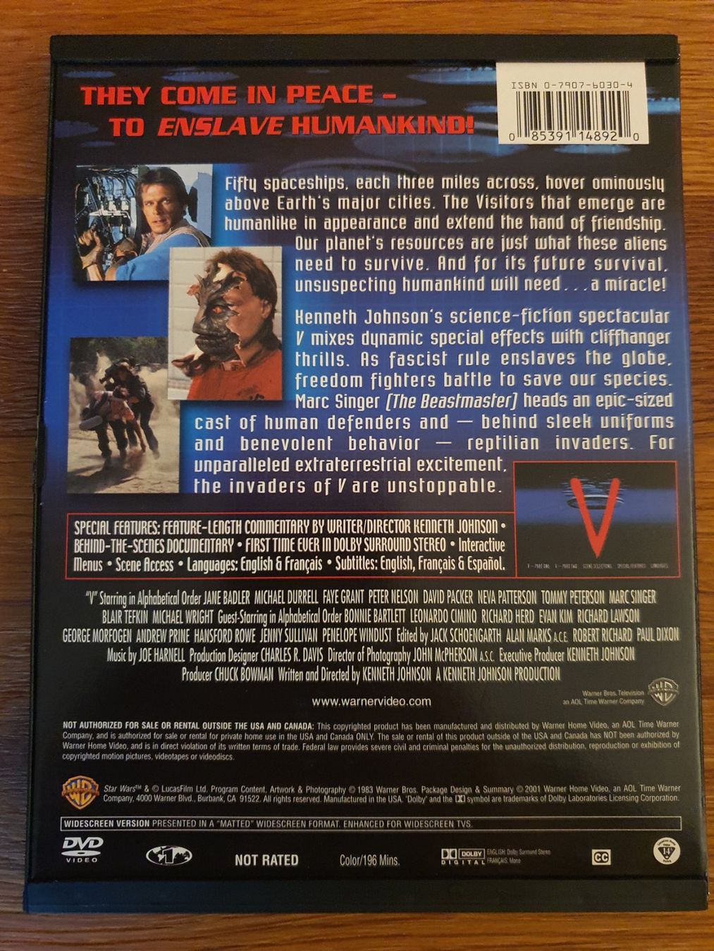 Tutti i DVDs: V the original Miniseries - cult - DVD – Usato da Zürich venduto da tim_8vjq 1