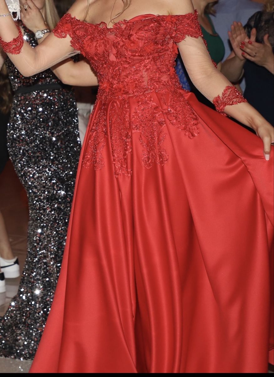 Vestiti: Rotes Abendkleid (Grösse S/M) – Nuovo (secondo la descrizione) da Bülach venduto da alb_2tvf 2