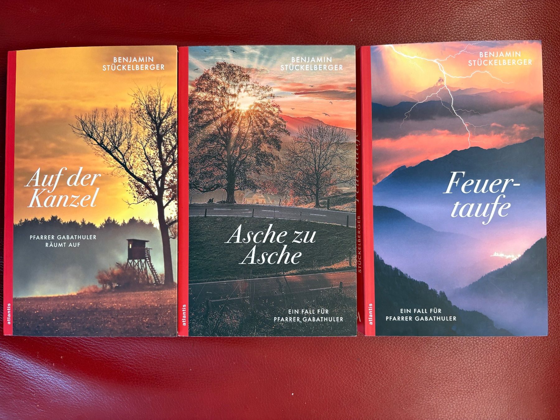 Libri: 3 Krimis von Benjamin Stückelberger – Usato da Oberweningen venduto da Gerini