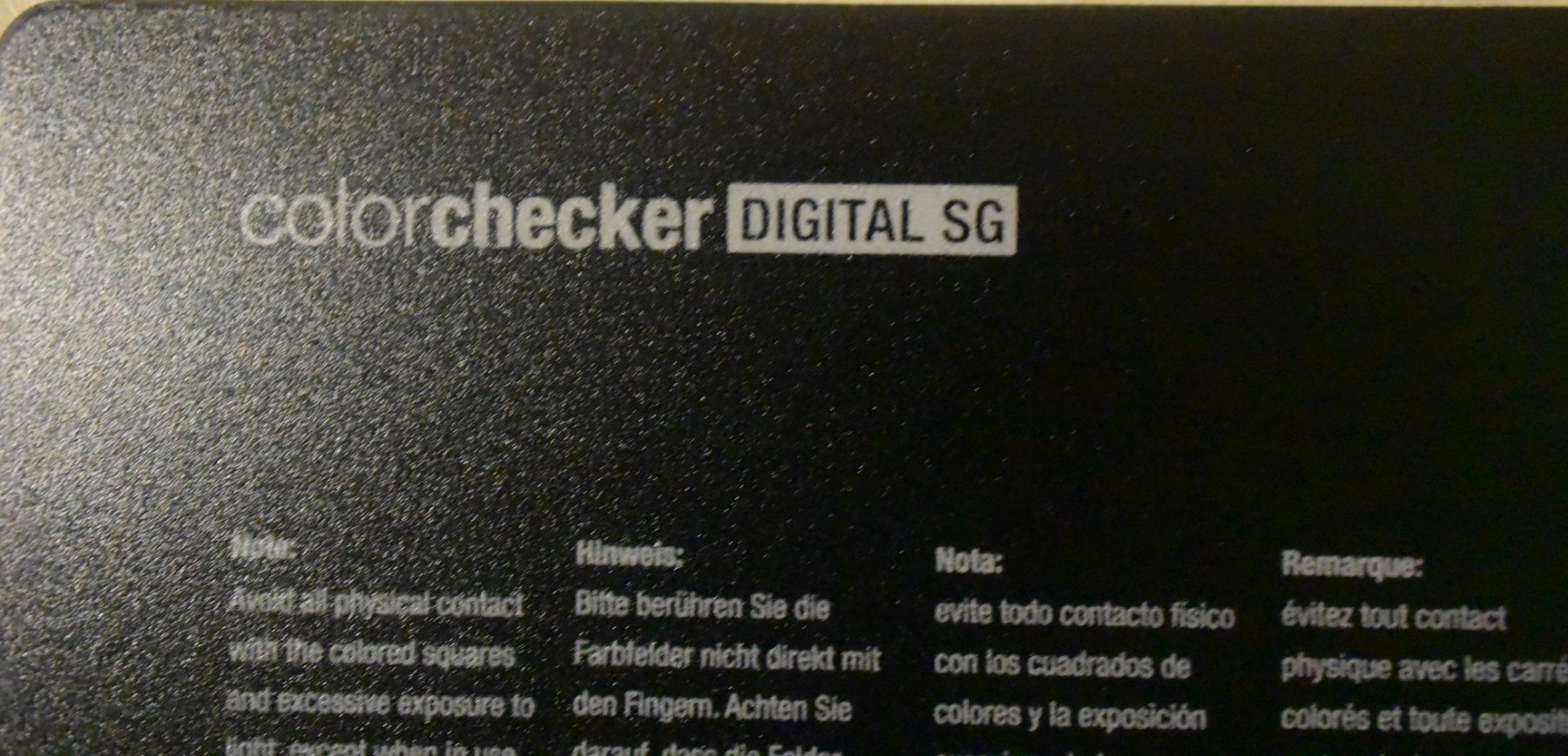 Labor & Dunkelkammer: X-Rite ColorChecker Digital SG – Gebraucht aus Densbüren von  1