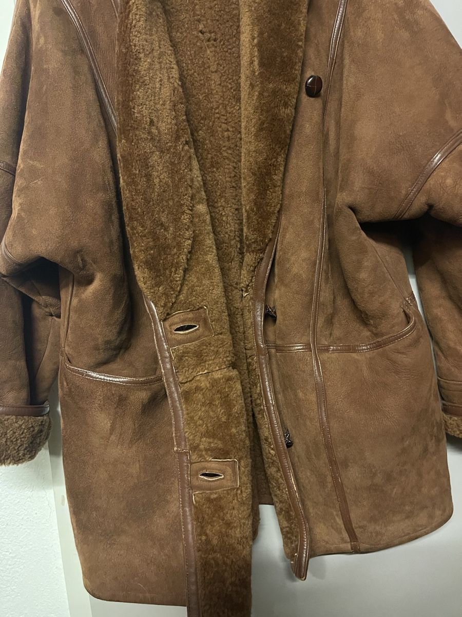 Giacche: Mantel /Lammfelljacke, Gr. L, Braun, Winter – Usato da Rüschlikon venduto da Lajniii 8