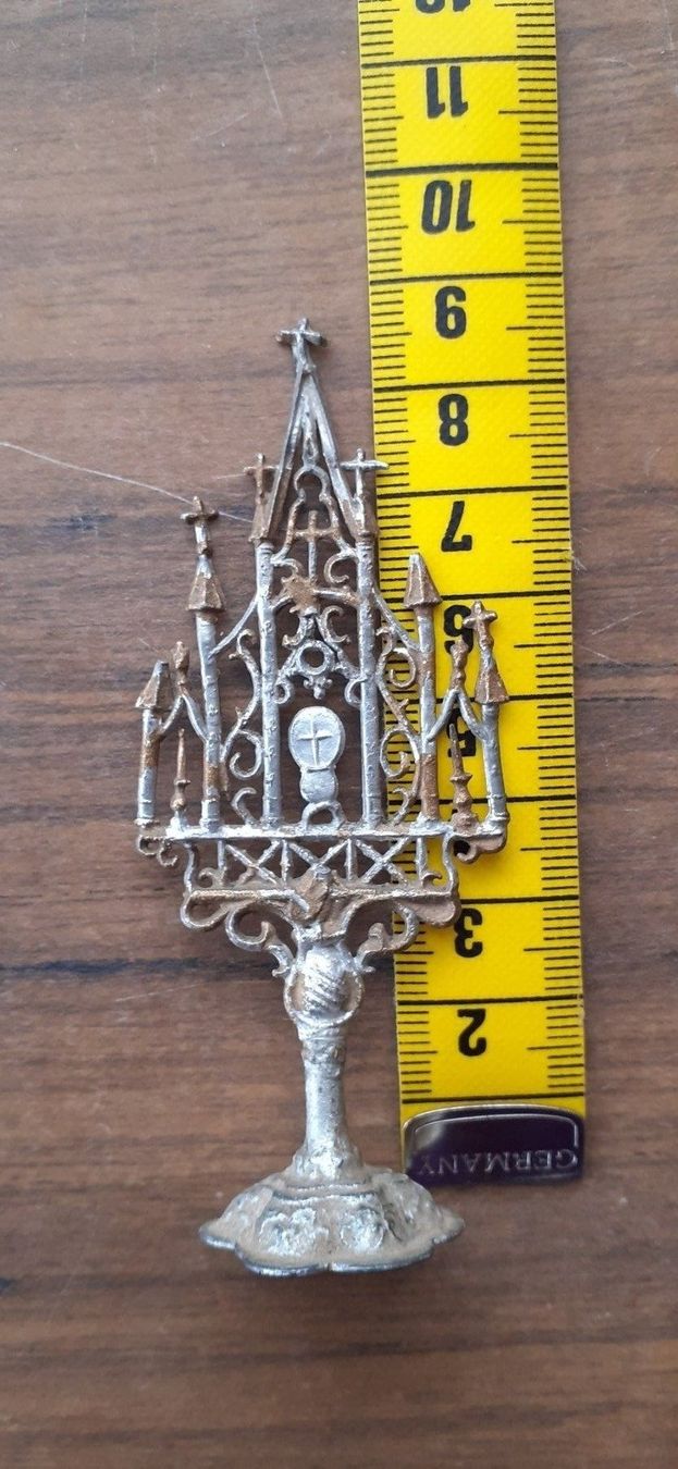 Tutte le decorazioni: Monstranz Miniatur antik Nr.1 – Usato da Mörschwil venduto da antiksalon 8