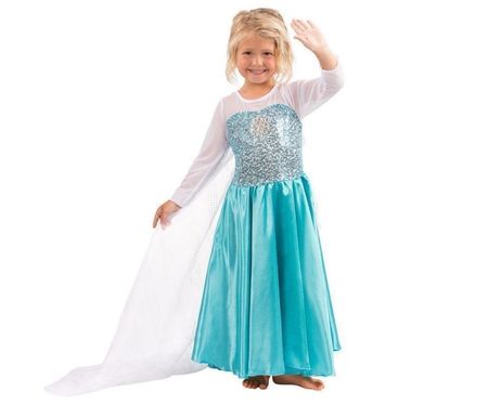 ELSA ANNA KLEID - EISKÖNIGIN - 100-150cm - DISNEY FROZEN