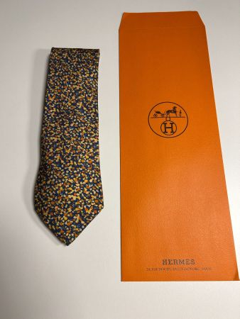 Hermès Konfetti Krawatte
