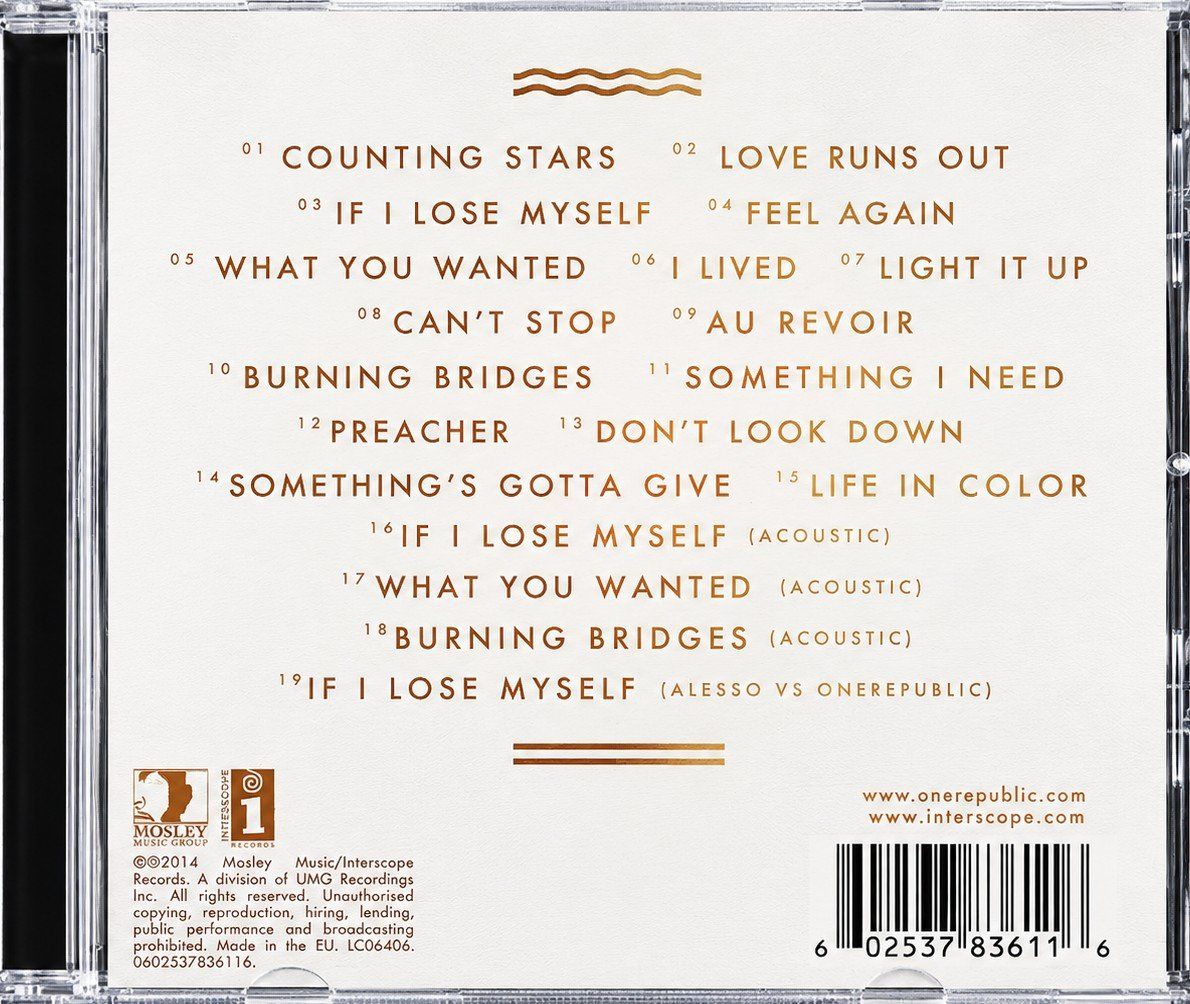 CDs: CD OneRepublic" Native Repack", Nr. 396 – Neuf avec emballage d'origine à Kottwil par Crazyrolf 1