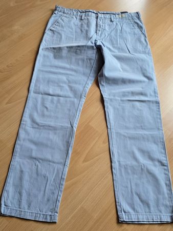 Tommy Hilfiger Herren Chino Hose Hellblau Gr. 33/32
