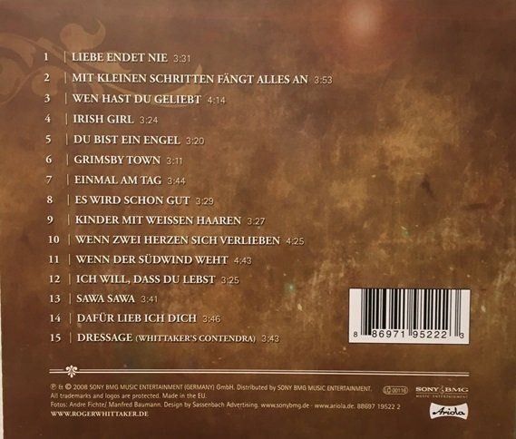 CD: 3x CDs Roger Whittaker – Usato da Grüningen venduto da azulmarron 1