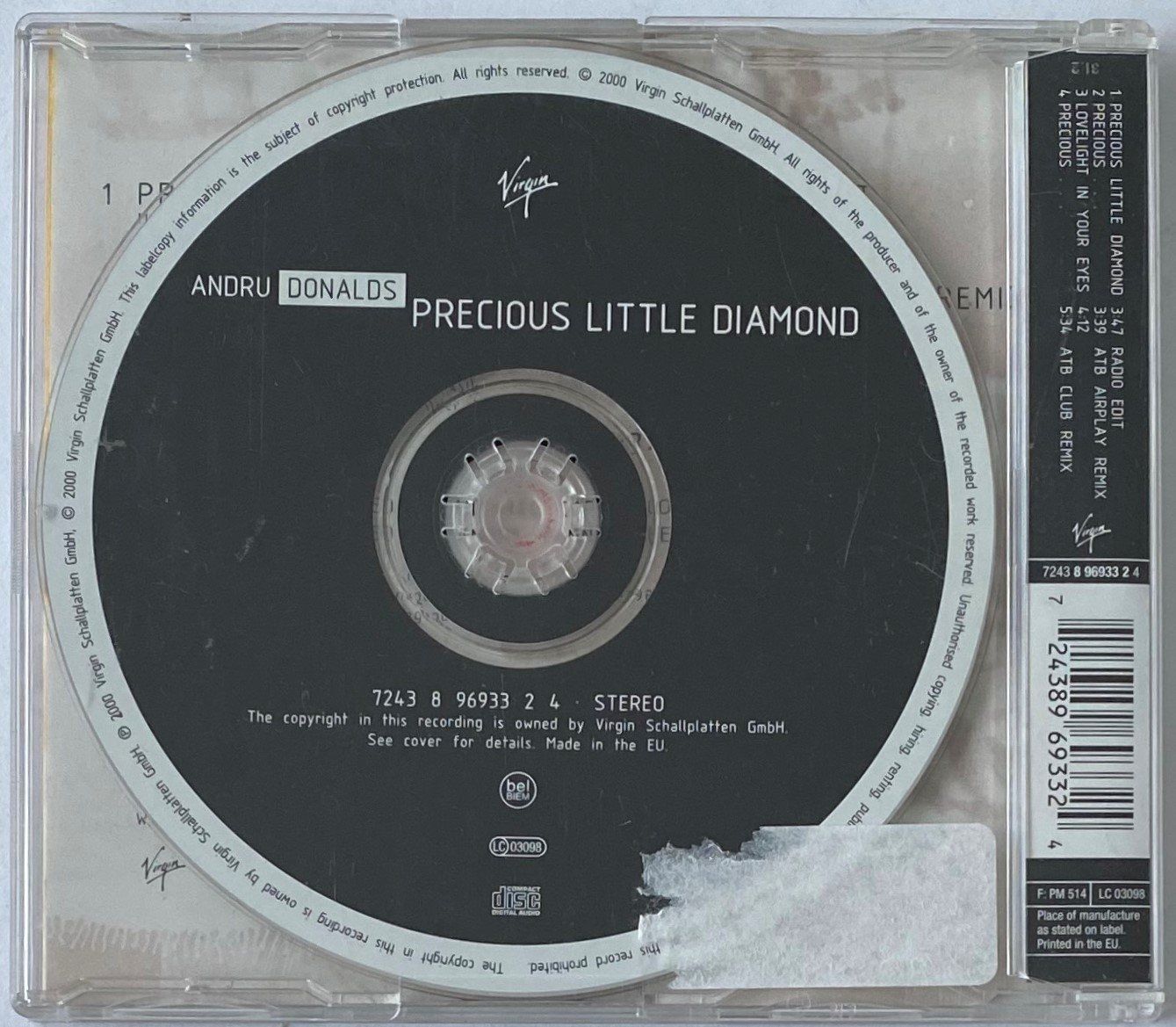 CDs: Andru Donalds, precious little diamond – D'occasion à Flums par Asquillo 1