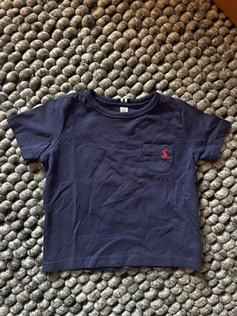 Joules T-Shirt Gr. 92 Dunkelblau mit 🐰