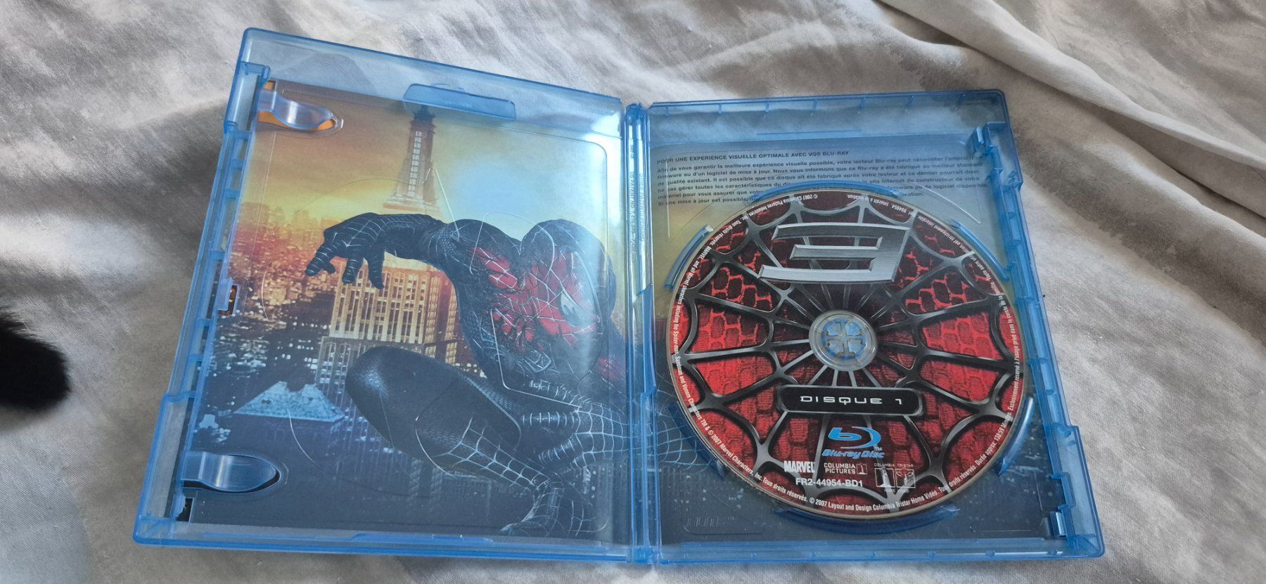 Tutti i DVDs: SPIDERMAN 3 BLURAY MARVEL FRANÇAIS ENGLISH 2007 COMICS – Usato da Grand-Lancy venduto da luc111 3