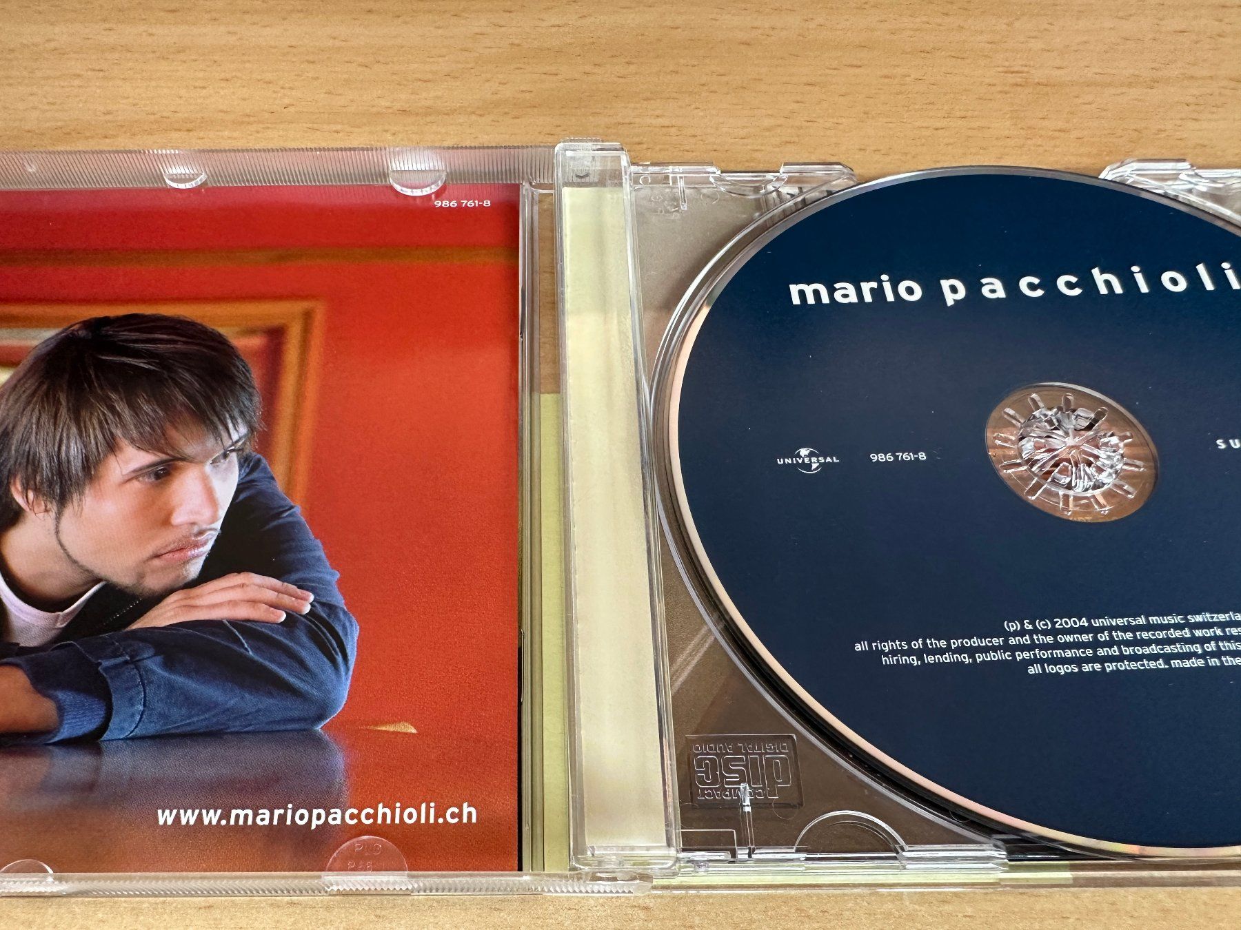 CDs: Mario Pacchioli – Mario Pacchioli – Gebraucht aus Rikon im Tösstal von Alpenmutz 2