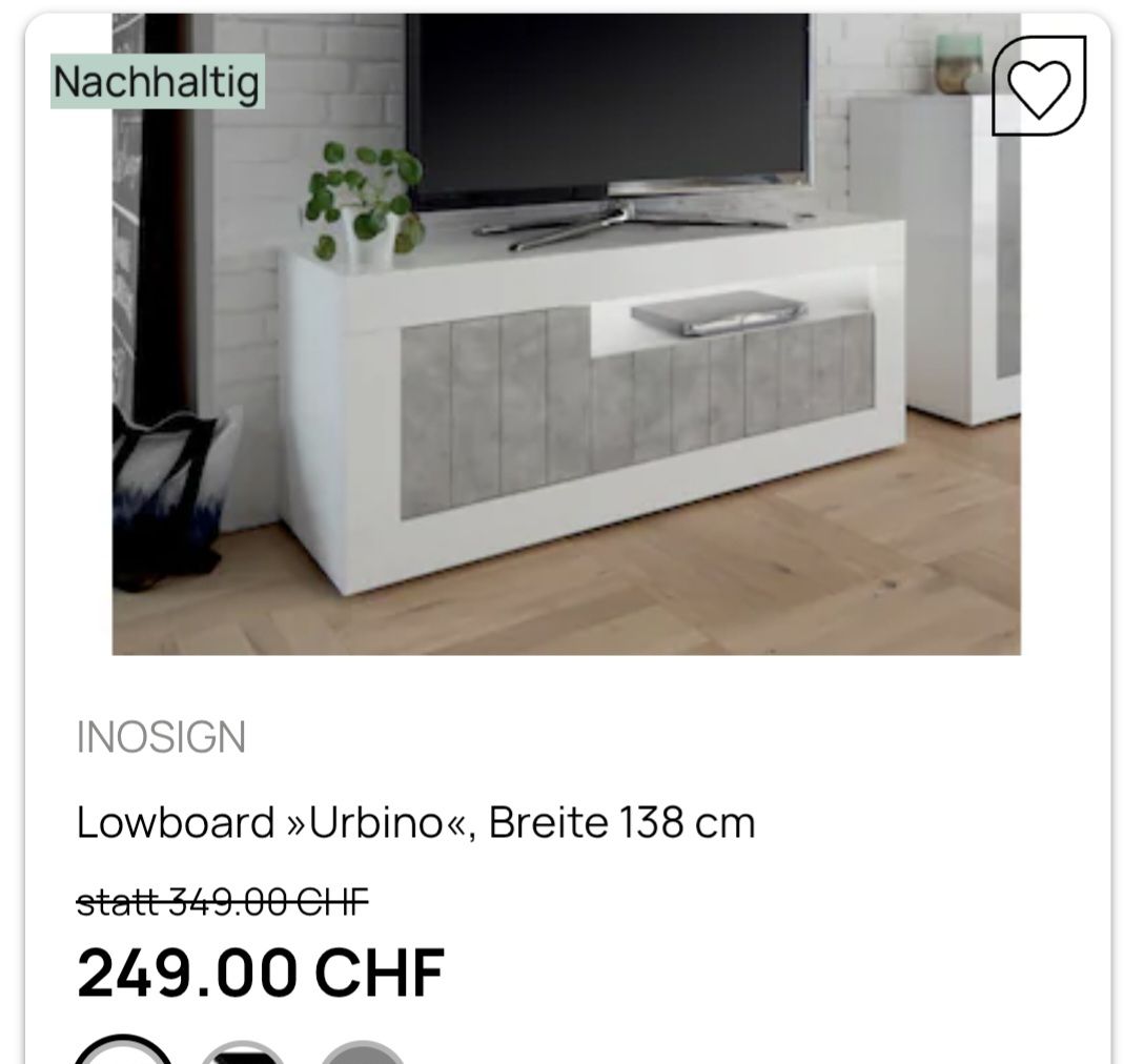 Mobili TV: Wohnwand neu – Nuovo e nell'imballaggio originale da Lützelflüh-Goldb venduto da Rampenverkauf_72_ 4