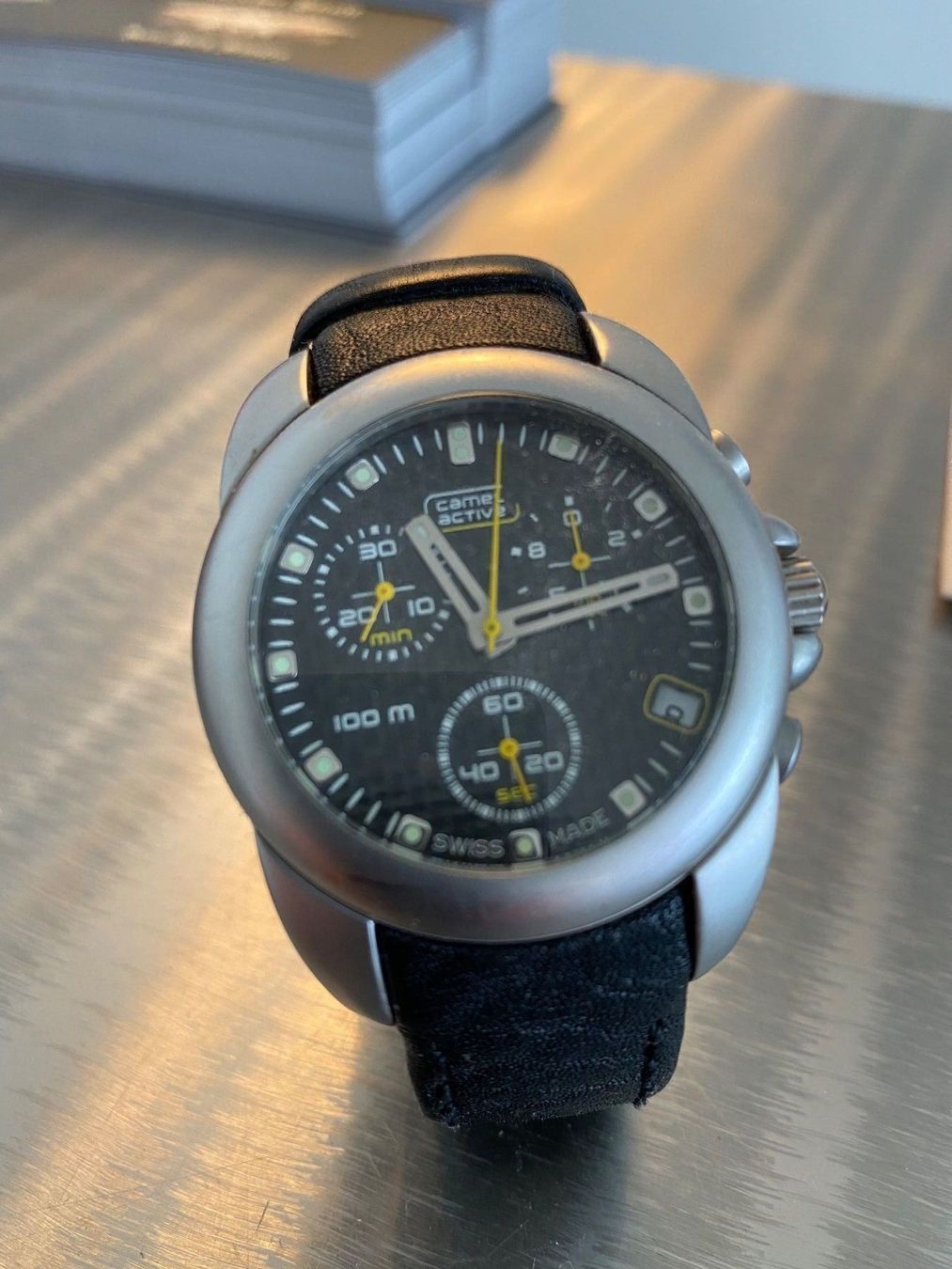 Orologi: Herren Armband Bild, Einzelstück – Usato da Affoltern am Albis venduto da Partyfruit