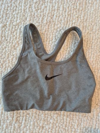 Nike Dri-FIT Sport-BH 1.2 – Grau– Grösse S