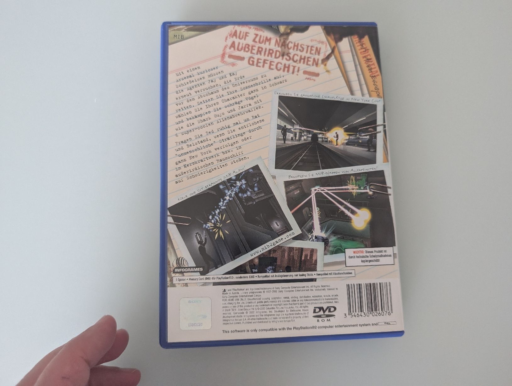 Sony Giochi: Men in Black II Alien Escape (PS2) – Usato da Winterthur venduto da sax8400 2