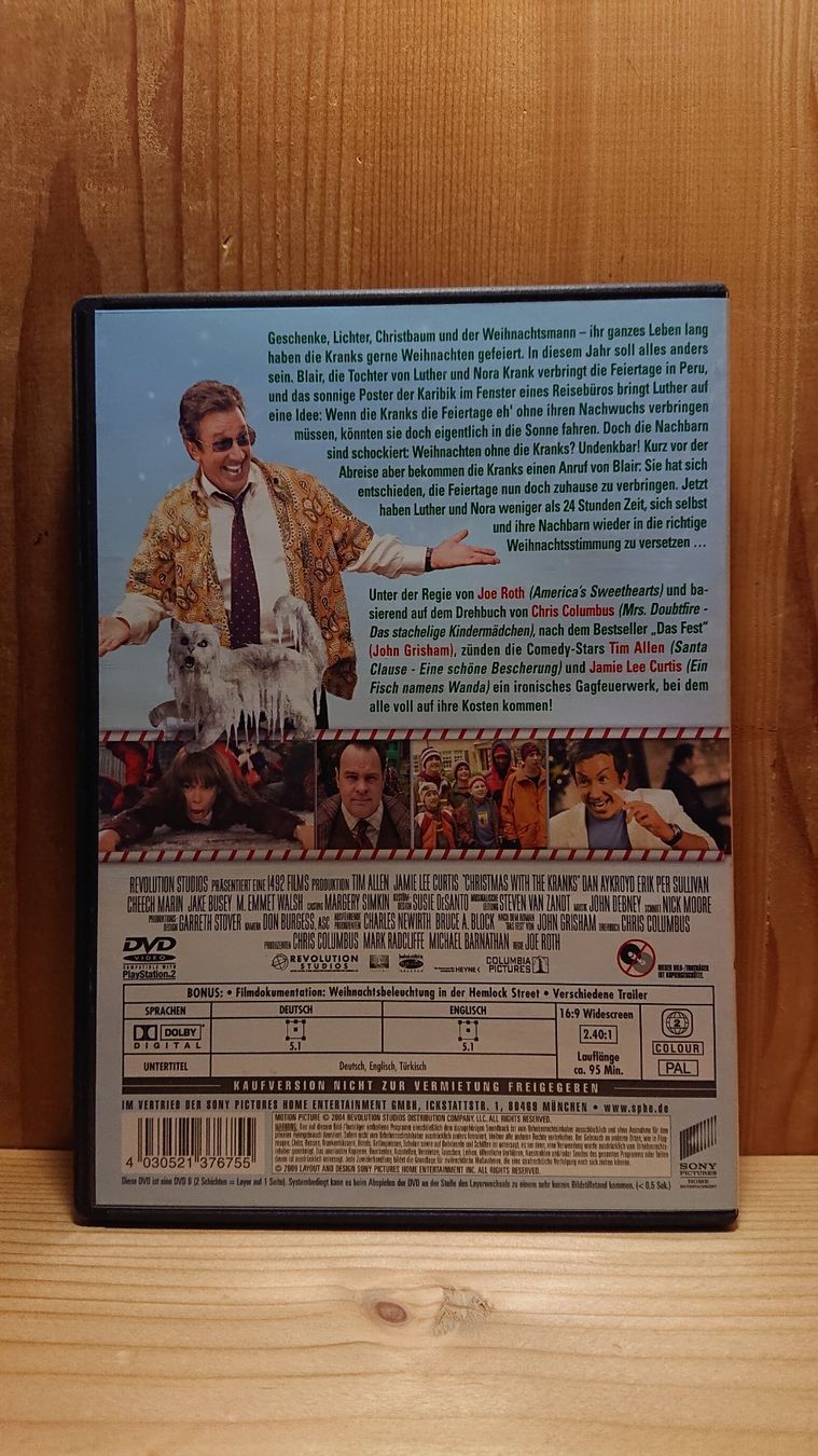 Alle DVDs: VERRÜCKTE WEIHNACHTEN DVD mit Tim Allen – Gebraucht aus Wilderswil von Exebub 1