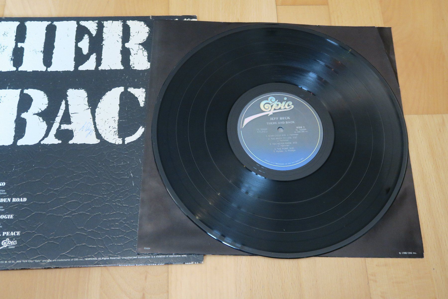 Dischi in vinile: Jeff Beck – There & Back – Usato da Thun venduto da Karibu70 4