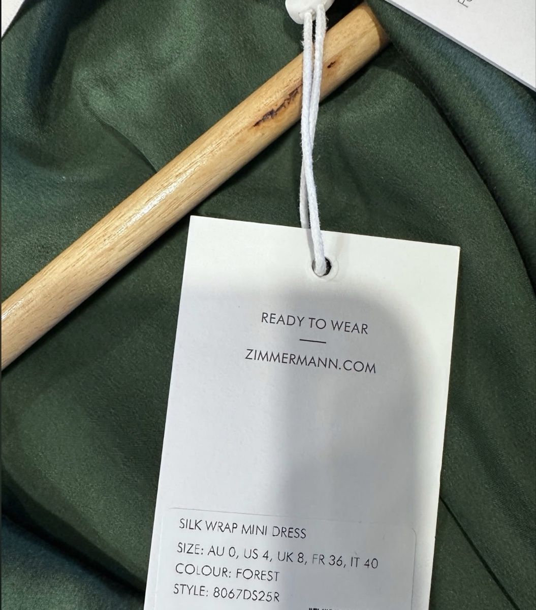 Zimmermann Vestiti: Zimmermann Silk Wrap Dress – Nuovo (secondo la descrizione) da St.Josefen venduto da lop_lh8d 9