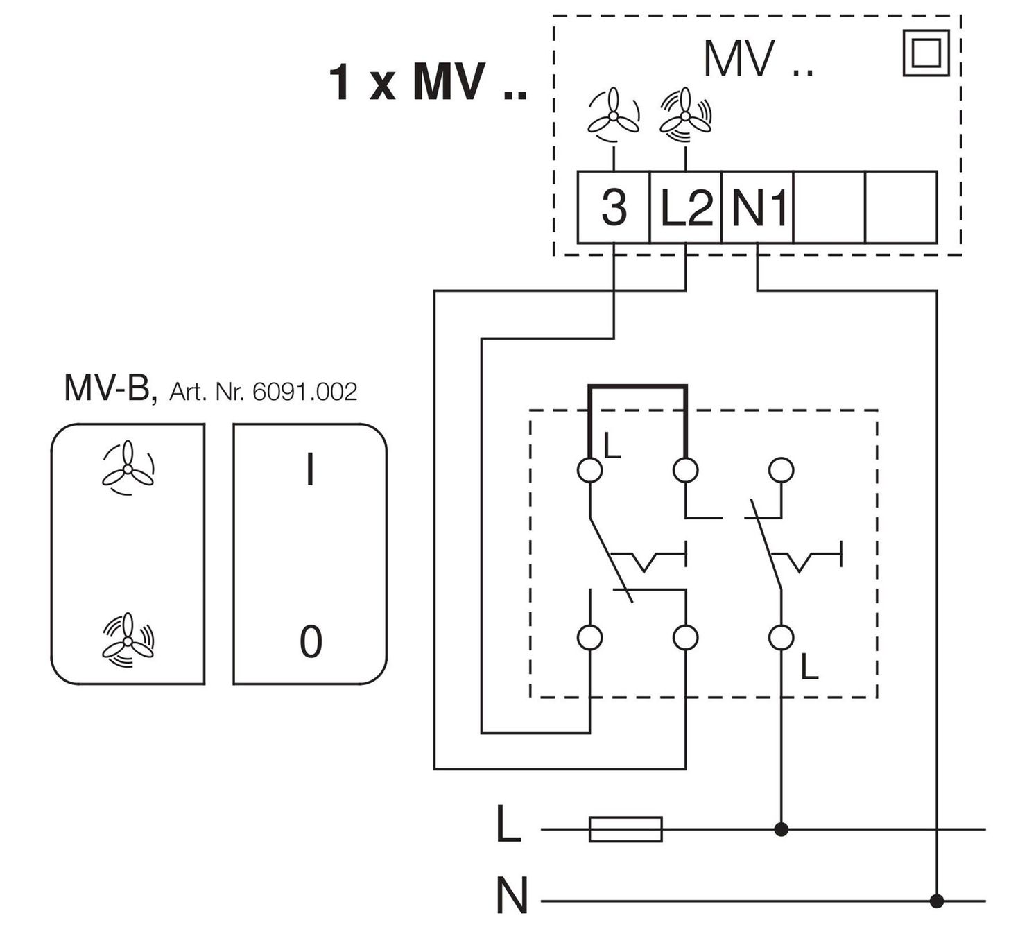 Purificatori d'aria: Helios MultiVent MV 125 Rohrventilator – Nuovo e nell'imballaggio originale da Bottighofen venduto da zaap 4