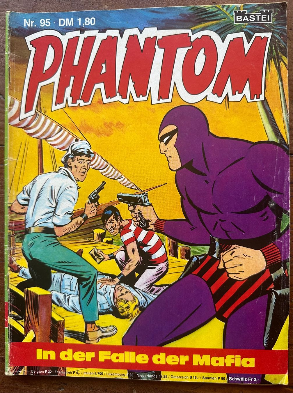 Comics: Phantom Nr. 95  DM 1.80, hunderte Comics ab 1.- – Gebraucht aus Seltisberg von quadartswiss