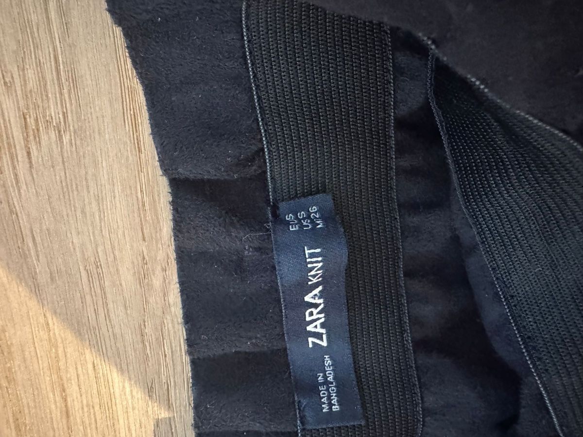 Gonne: Schwarzer Zara Lederrock, Grösse M – Usato da Hinwil venduto da YPMK61 1