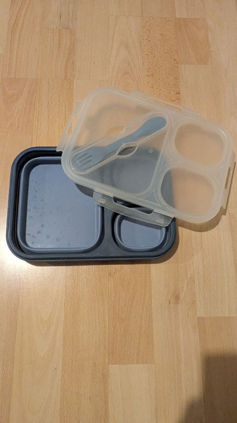 Tchibo Contenitori & Simili: Tupperware mit Besteck – Usato da Morgarten venduto da rra_jvw7 1