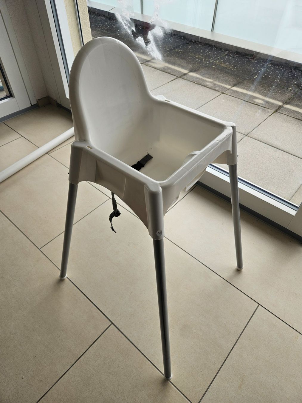 Ikea Seggioloni: Ikea Antilop Kinderhochstuhl, weiss – Usato da Mettmenstetten venduto da Amw1181