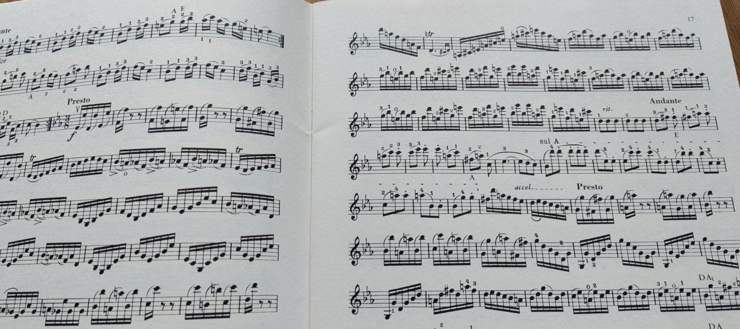 Bücher: Fiorillo 36 Etudes or Caprices Violin Solo – Neu (gemäss Beschreibung) aus Zürich von kba_579s 3