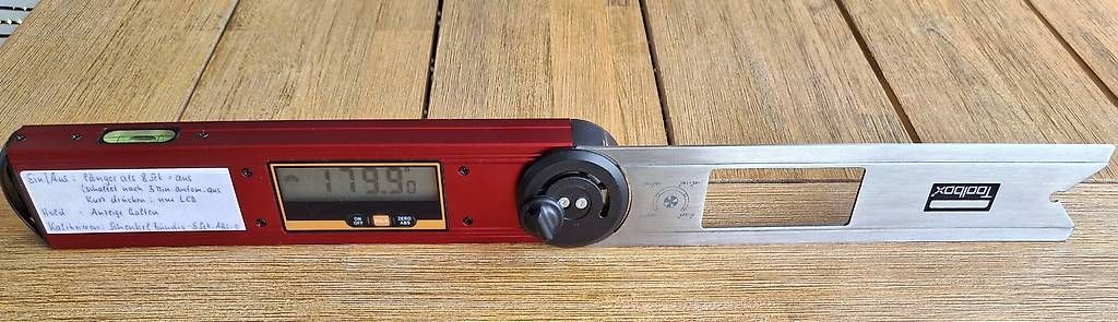 Misurare: Digitaler Winkelmesser Toolbox mit LCD Anzeige – Usato da Rüti ZH venduto da Liliane_market 6