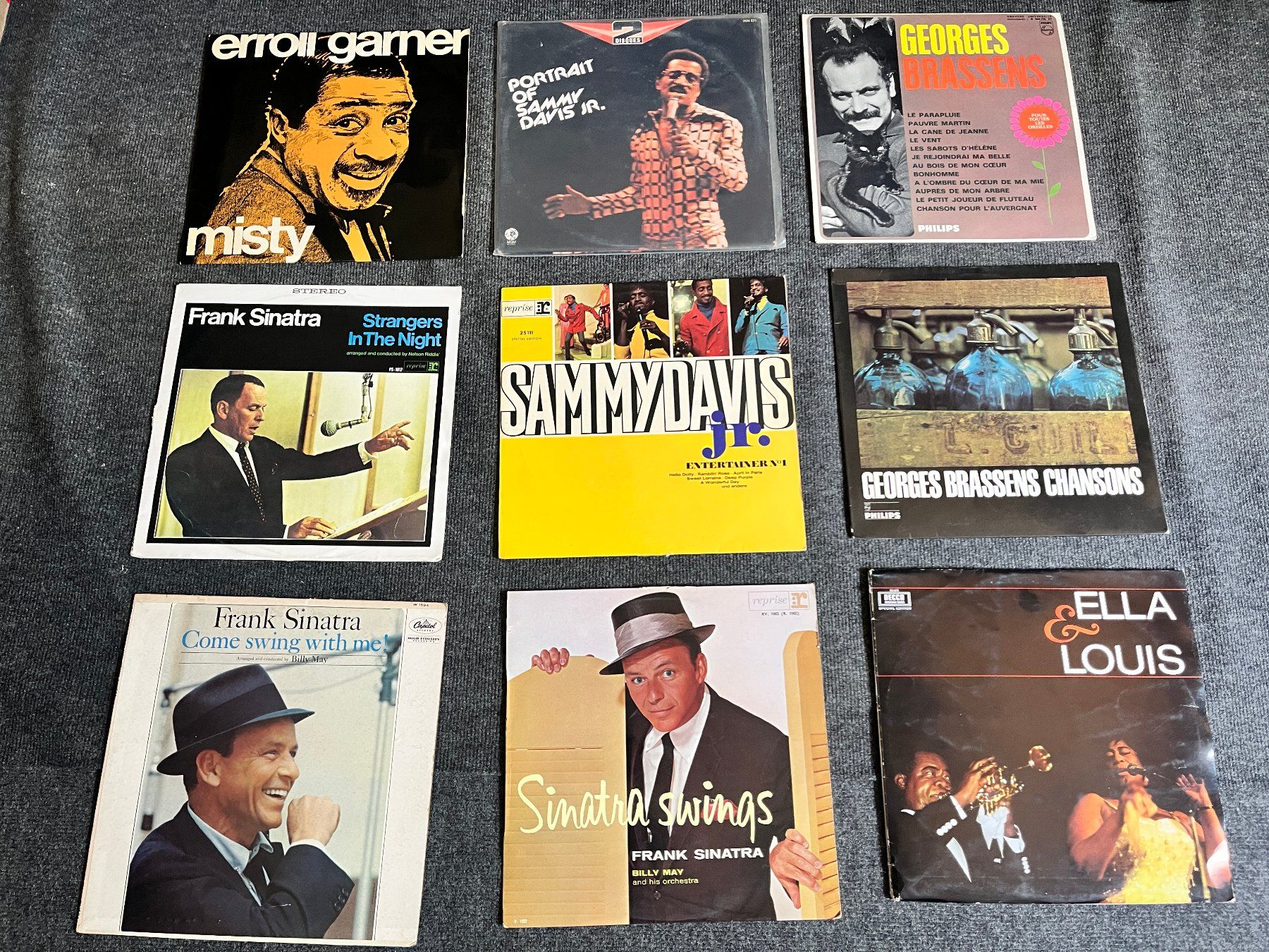 Schallplatten: 20x Vinyl,Sinatra,Davis Jr.,Bacharach,Bécaud etc. – Gebraucht aus Winterthur von mrw.audioplus
