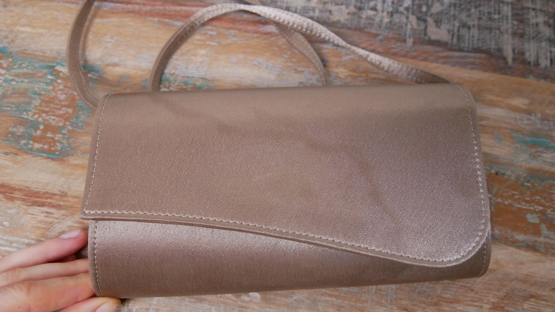 Borse da donna: Abendtasche Balltasche Gold glänzend Glitzer – Usato da Zürich venduto da julia_vina 3