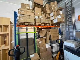 Rack industriel de rangement pour palettes