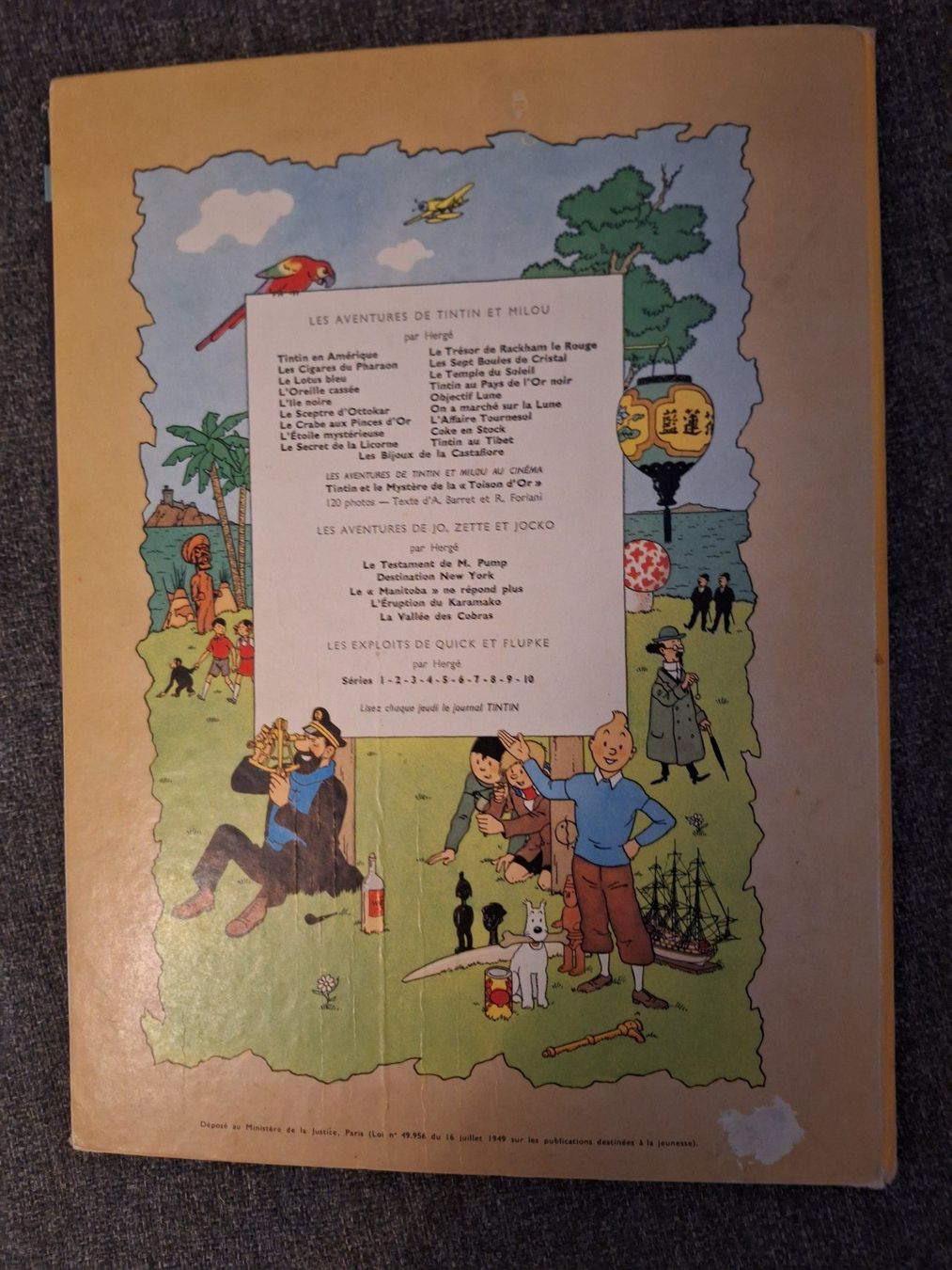 Fumetti: TINTIN / Les bijoux de la Castafiore / EO B34 /  1963 – Usato da Nyon venduto da beny13 1