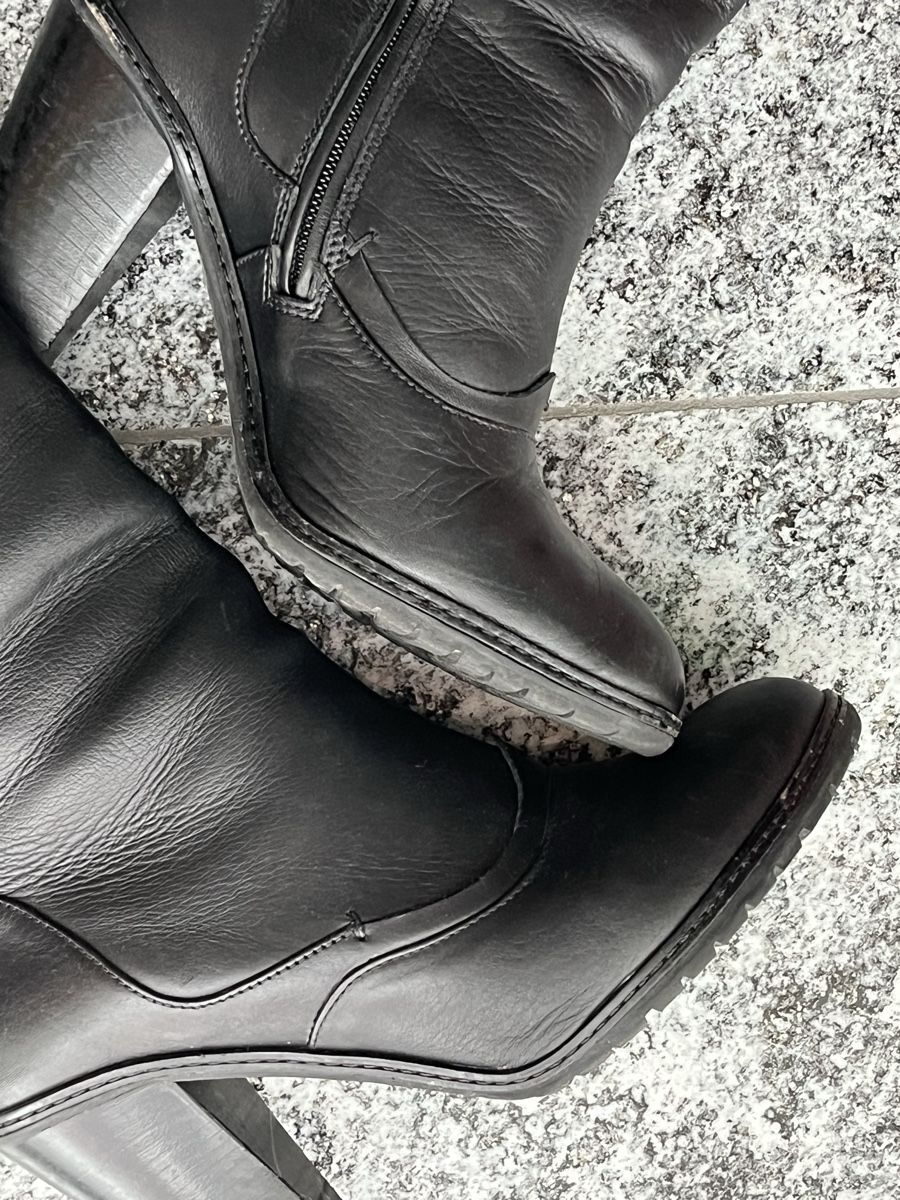 Navyboot Damenschuhe: Stiefel, Navy Boot, schwarz – Gebraucht aus Chur von Moca17 5