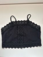 Schwarzes Spitzen Top