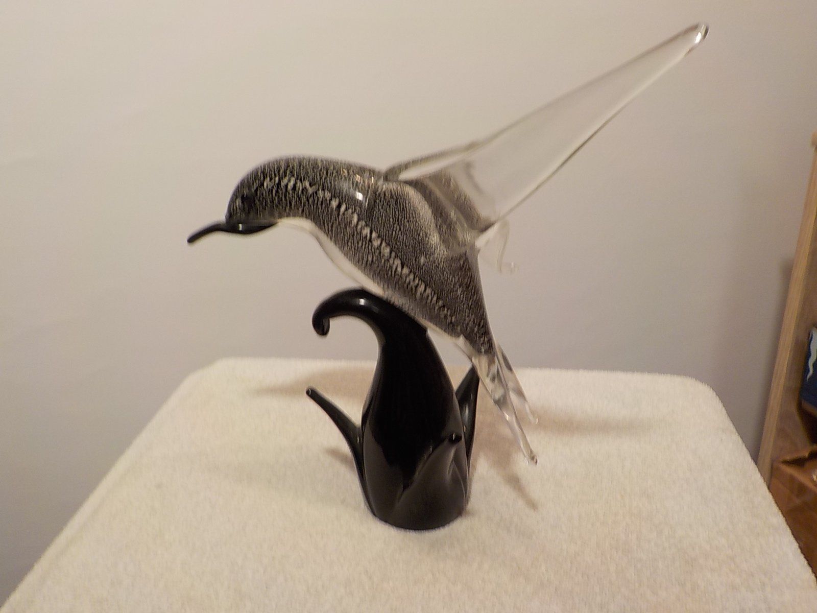 Murano Statuette: Murano Glas Vogel – Usato da Bülach venduto da Freieck 2