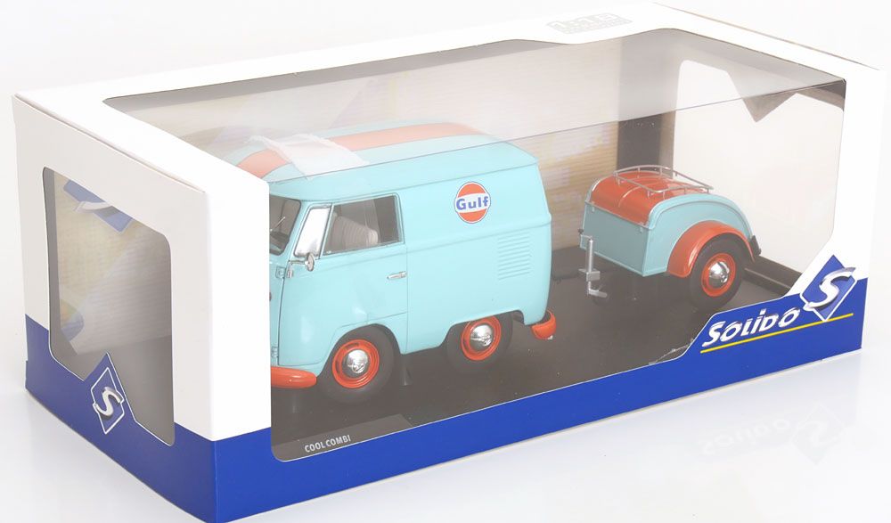 Volkswagen Modellautos: Vw T1 KOOL COMBI GULF 2024 SOLIDO – Neu und originalverpackt aus Suhr von Moebelsiralfred 4