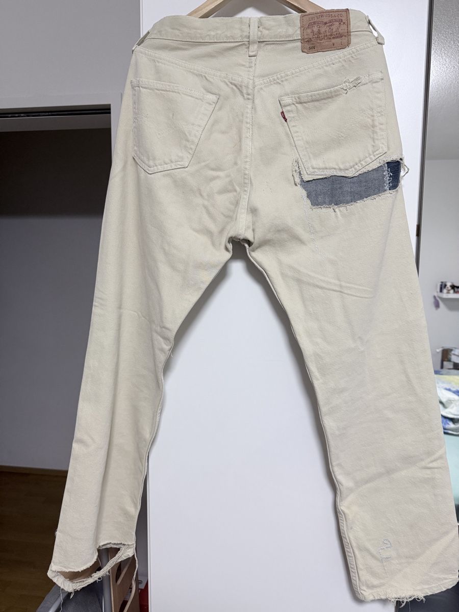 Levi's Jeans: Vintage Levis Reworked / Patchwork Jeans – D'occasion à Kaltbrunn par LuxShop 5