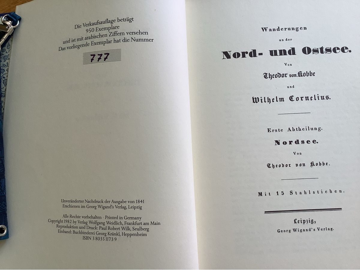 Libri: Wanderungen der Nordsee  – Usato da Veltheim AG venduto da mollilove 2